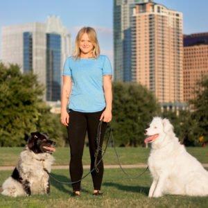 Her and Him Dog Training