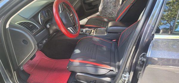 Front seat car matts