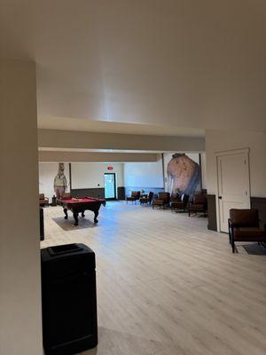 Golf stimulator room