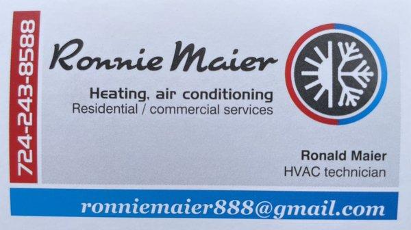 Ronnie Maier Heating & Air Conditioning