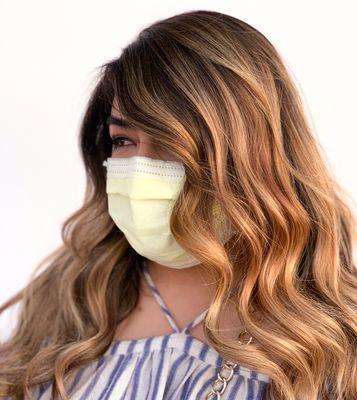 Hair Color done by Omar