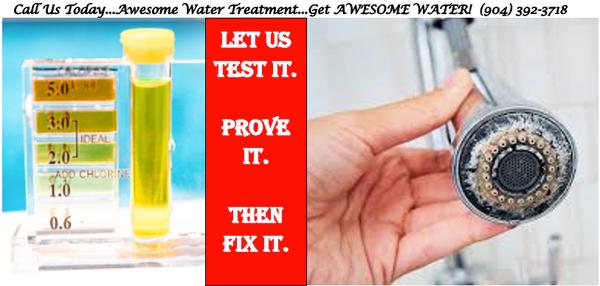 Chlorine test & Hardness...Let us test it, Prove It and Fix it.