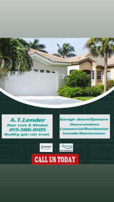 AT Lender Door Lock & Window