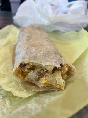 a burrito only fit for jesus