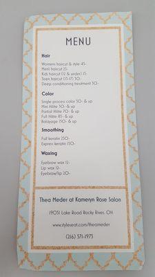 Kameryn Rose Salon & Spa