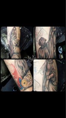 One of many to finish my sleeve I'm getting done from my life tattoos!