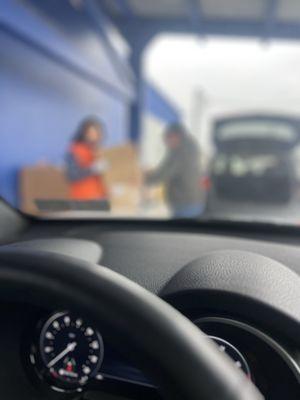 Assistance in removing Goodwill donations