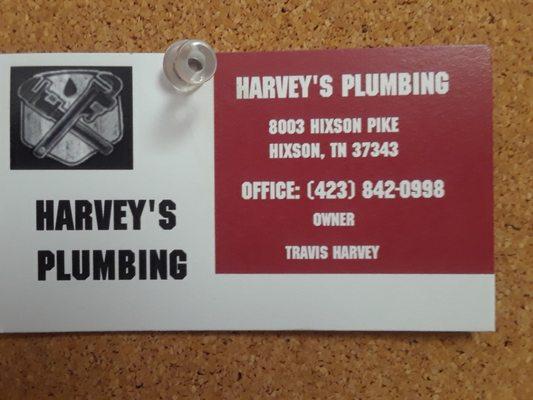 Harvey's Plumbing