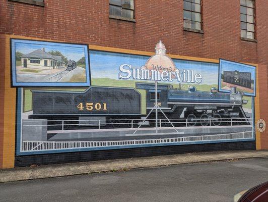 Welcome to Summerville Mural, Summerville GA