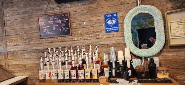 Tons of flavor options.