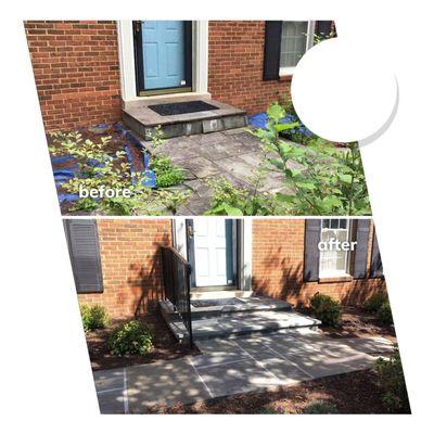 Front Stoop and Walkway