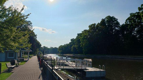 Bushnell's Basin Public Docks