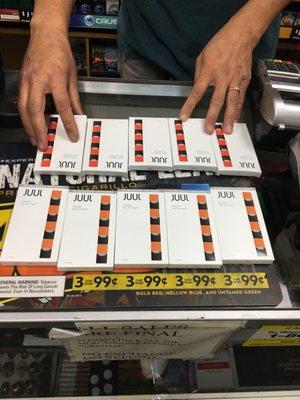 Always takes care of me when it comes to special orders!! Has the freshest juul pods around none of that dark old liquid.