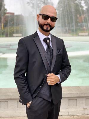 Thank you Cristian for tailoring my suit...