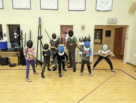 Class photo of the Dragon class, October 2024