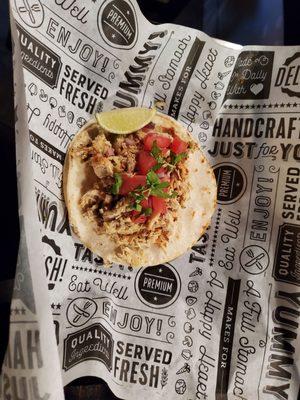 Chicken taco