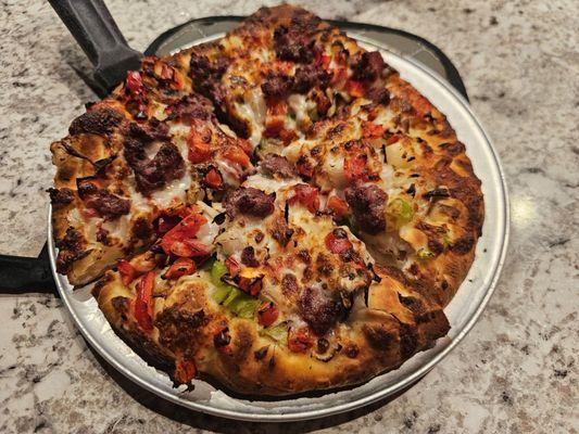 Individual Philly pizza $10