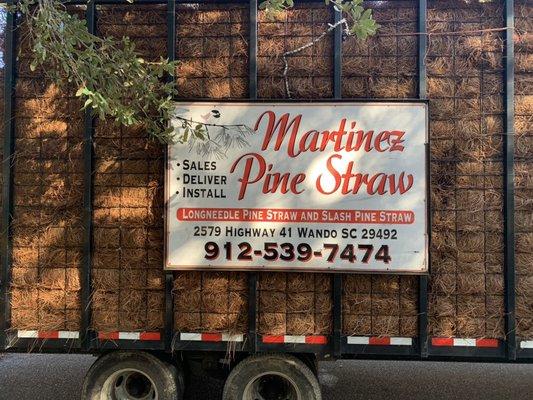 Martinez Pine Straw