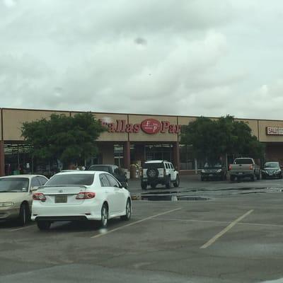 Right next to Sally's Beauty Supply