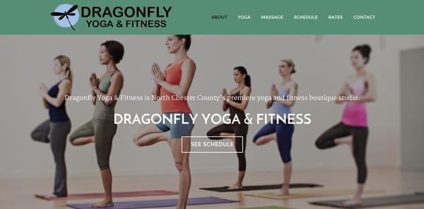 Beautiful website: http://www.dragonflyyoga.net/