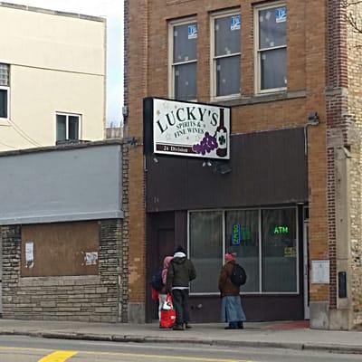 I wouldn't say they sell fine wine but some kind of wine, yes.