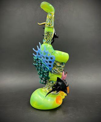 Local blown colab by Oracle Glass, Maui Greenstone and Molten Passions