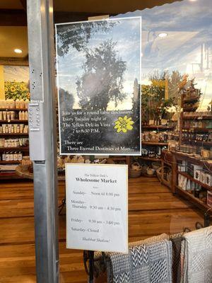 The Yellow Deli Wholesome Market