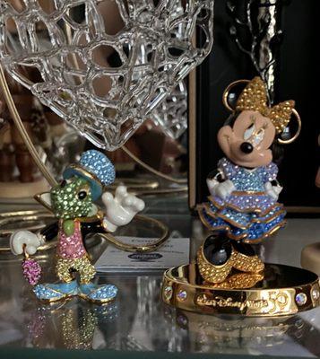 Jiminy Cricket and Minnie Mouse