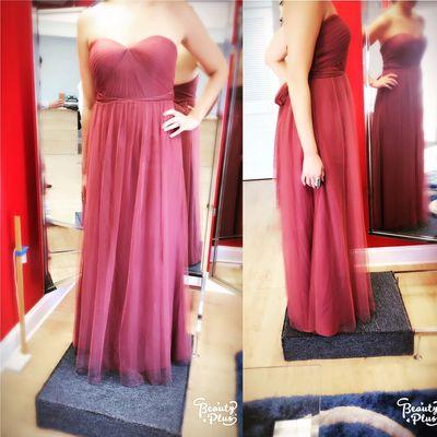 Bridesmaid dress beautiful color