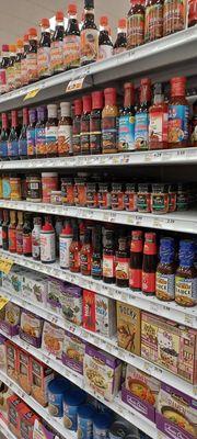 I like Winn-Dixie sauces! Pretty good selection.