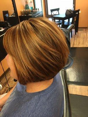 Beautiful warm color for fall:)