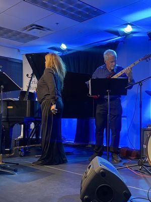 View of the stage from my seat