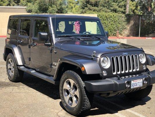 Washed, clayed & waxed for months of protection mobile service available