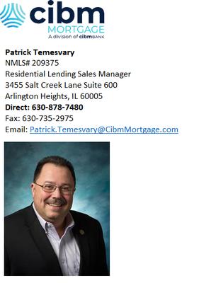 Patrick Temesvary - CIBM Mortgage