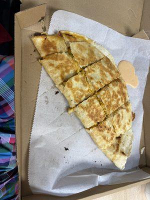 Chicken quesadilla