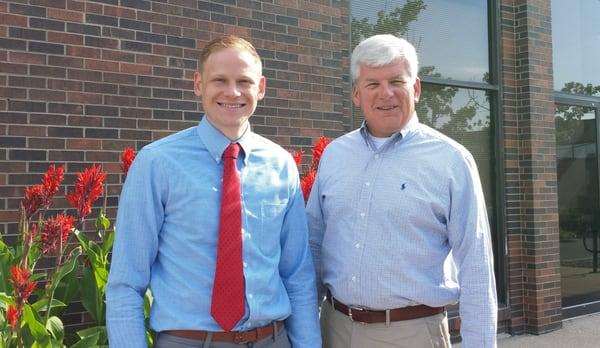 Dr. Richard Bohon and our new associate, Dr. Grant Ressel