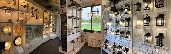 Lighting showroom