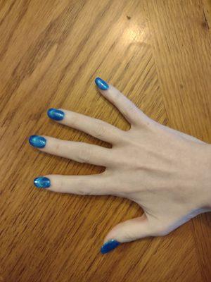 Tech did well on my cat eyes