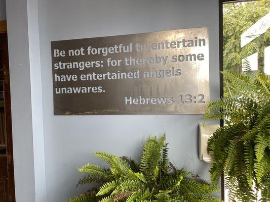 Welcoming.