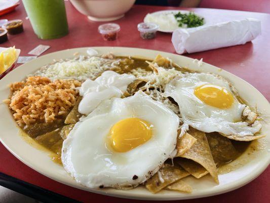 Chilaquiles verdes