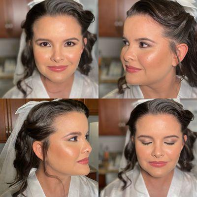 Beautiful bride Makeup & Hair