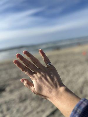 Ring resized and cleaned