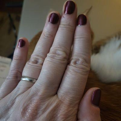 My nails looking great!