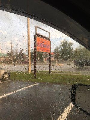 Sign facing 39th Ave