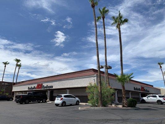 SW of McDonald's and First Avenue