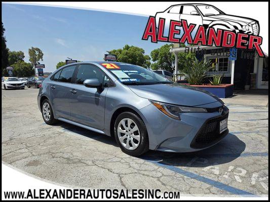 2021 Toyota Corolla Call us (562)696-1222