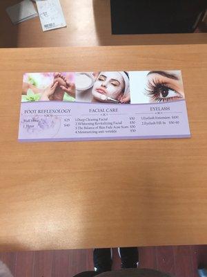 Services they offer!