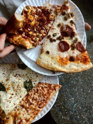 Awesome grab n go slices, especially after a night out.