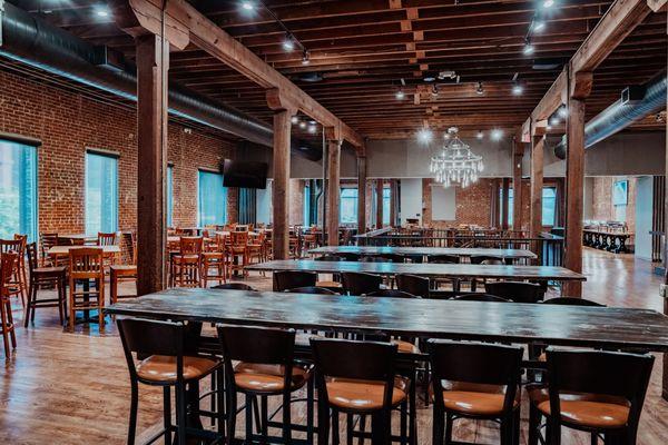 Large, versatile space & flexible layouts