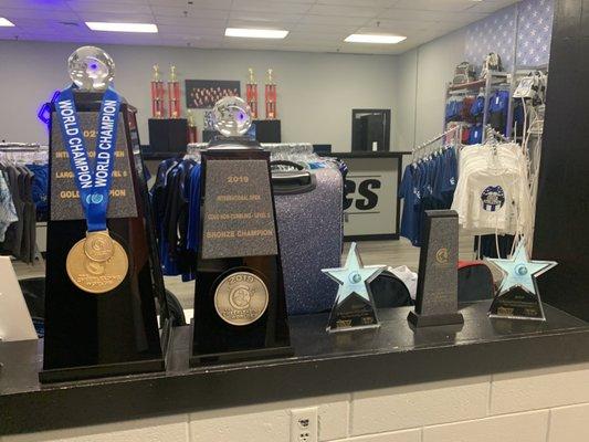 Cheer Athletes winning